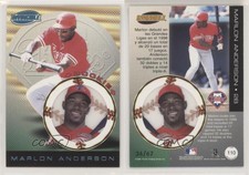 1999 Pacific Invincible Platinum Blue /67 Marlon Anderson #110