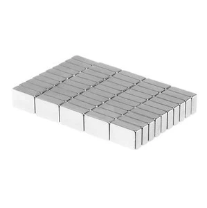 3/8 x 1/4 x 1/8 Inch Neodymium Rare Earth Block Magnets N42 (50 Pack) - Picture 1 of 2