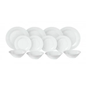 18PC WHITE EVERYDAY LUXURY DINNER SET - Picture 1 of 1
