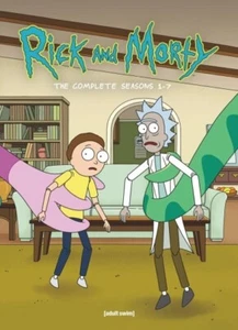 RICK & MORTY New Sealed Ltd Ed 2024 COMPLETE SEASONS 1-7 14 DVD BOXSET - Picture 1 of 1