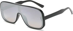 Gafas de Sol Lentes de Moda Espejuelos Nuevo Mujeres Tonos Lentes Planas Gafas de Sol - Imagen 1 de 27