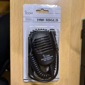 ICOM HM-186LS Speaker Mic for IC-DPR3 Waterproof Connector Compact Design - Zdjęcie 1 z 8