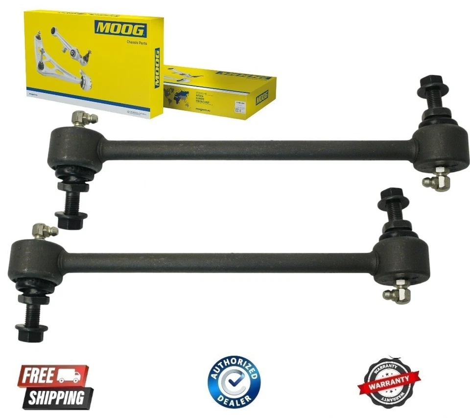 NUEVO MOOG Juego de 2 eslabones extremos de barra estabilizadora laterales delanteros para conductor y pasajero Ford Focus Foto 1 de 1