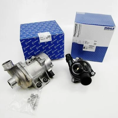 Wasserpumpe PIERBURG 7.02851.20.0 + Thermostat MAHLE TM1497 für BMW 1er 3er 5er - Bild 1 von 4
