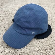 Sunday Afternoons Hat 5 Panel Blue Gray Mens L Waterproof Ear Flaps Outdoor Cap