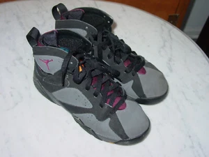 2015 Nike Air Jordan Retro 7 "Bordeaux" Black Youth Shoes! Size 6Y - Picture 1 of 14