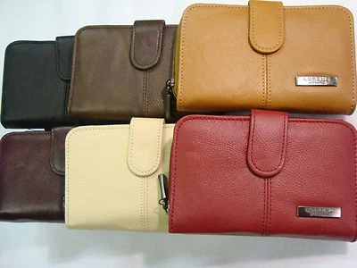 Genuine Cow Hide Leather Ladies Purse Wallet With all the Feature RFID Protected - Image 1 of 4