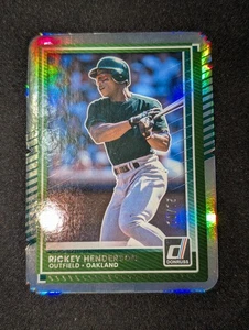 Béisbol Donruss 2025 - Rickey Henderson #7 - troquelado plateado #70/75 - atletismo - Imagen 1 de 2
