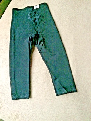 RAGO M 27-28 Black Shapette Firm Control Capri Contour Pant Liner Style 6269 NWT - Image 1 of 4