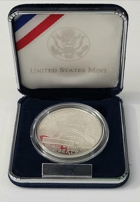 2000 Library of Congress Commemorative 90% Silver Dollar PROOF Coin - Image 1 of 4