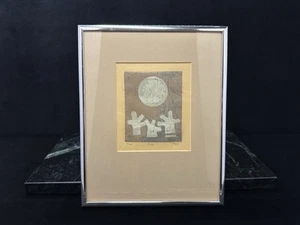 De colección Al Robi (estadounidense, 1922-2007): figura abstracta firmada numerada corte en madera - Imagen 1 de 10