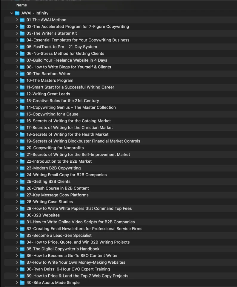 1.5TB of Pure Copywriting GOLD!! HUNDREDS of Courses by Industry LEGENDS!   - Image 1 of 4