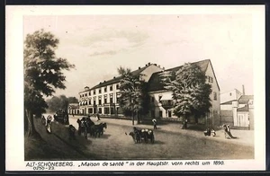 AK Alt-Schöneberg, Maison de santé in der Hauptstraße, Ansicht um 1890  - Picture 1 of 2