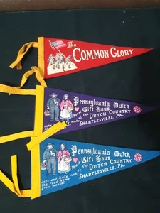 Vintage Pennants Pennsylvanian Mixed Lot - Picture 1 of 4