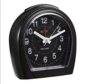 ACCTIM 14743 LUMILIGHT 2 CRESCENDO ALARM CLOCK IN BLACK - Picture 1 of 3