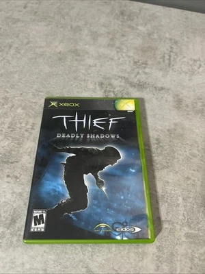 Thief: Deadly Shadows (Microsoft Xbox, 2004) Complete CIB W/ Reg Card Tested - Image 1 of 4