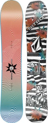 Snowboard masculino Nitro Alternator X Volcom All-Mountain, 157cm MY25 - Imagem 1 de 3