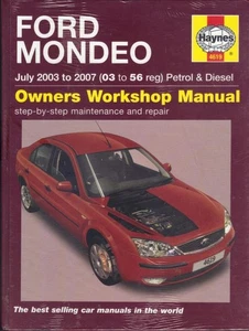 FORD MONDEO ZETEC,LX,GHIA X,GRAPHITE,TITANIUM,TDCi,HAYNES MANUAL 2003-2007 "NEW" - Picture 1 of 1