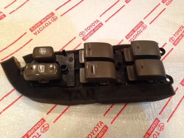 LEXUS GS300 GS400 GS430 BEIGE/TAN DRIVER SIDE MASTER WINDOW SWITCH 1998-2005  - Image 1 of 1