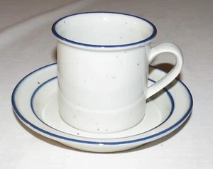 Tazza da tè e piattino Dansk Blue Mist - made in Denmark - Foto 1 di 4