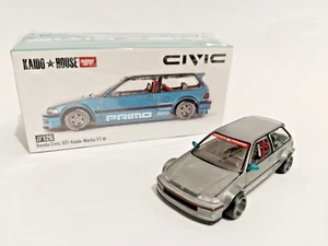 Mini GT Kaido House CHASE Honda Civic EF kaido Works V1 KHMG126 - Picture 1 of 11