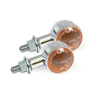 Blinker Arizona Chrom, kurzer Schaft, für Harley-Davidson mit E-Prüfzeichen - Bild 1 von 2