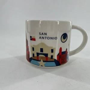 San Antoinio You Are Here YAH Starbucks Kaffee Tee Kakao Becher 14 Oz Texas 2014 - Bild 1 von 12