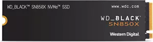 SSD WD_BLACK SN850X 1TB M.2 2280 Game PCIe Gen4 NVMe fino a 7300 MB/s PC PS5 - Foto 1 di 6