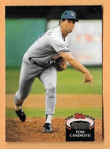 TOM CANDIOTTI LOS ANGELES DODGERS #875 - TOPPS STADIUM CLUB NM-MT 1992 - Picture 1 of 2