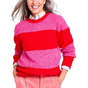 Rowing Blazers x Target Rugby Stripe Crewneck Pullover sweater Medium - Picture 1 of 5