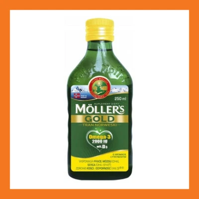 MOLLERS Norwegian Fish Oil Fischöl 250/500ml Omega-3 EPA DHA Immunität