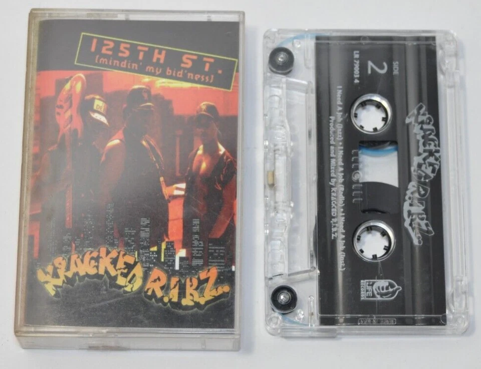 KRACKED R.I.B.Z. - 125th St. Mindin' my bid'ness Casset Foto 1 de 2