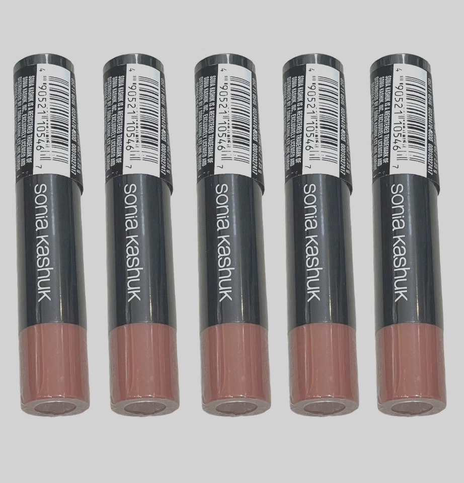 Лот из 5 запечатанных блестящих карандашей для губ Sonia Kashuk, Sweet Pea 04, 0,08 унции - Изображение 1 из 2