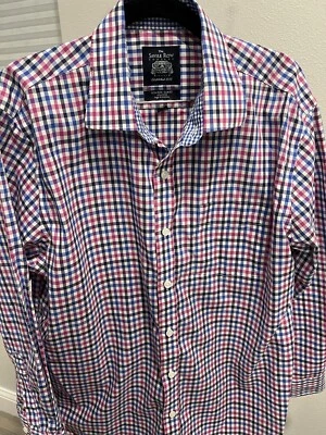 The Savile Row Mens Dress Shirt 16 1/2 32 33 Slim Fit - Image 1 of 4