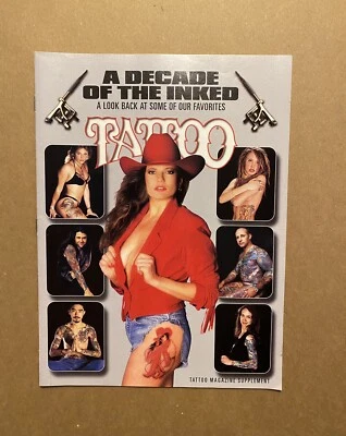 Vintage TATTOO MAGAZINE Supplement Issue 1997 32 Full Color Pages Free Shipping - Image 1 of 4