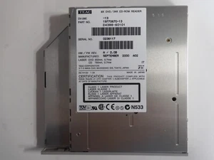 DV-28E-13 TEAC 8X IDE SLIM DVD-ROM DRIVE. - Picture 1 of 4
