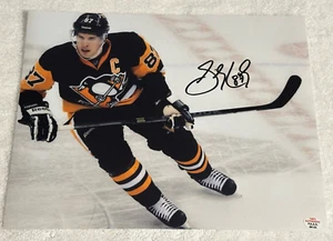 Sidney Crosby Signed Pittsburgh Penguins 8x10 Photo with COA - Picture 1 of 6