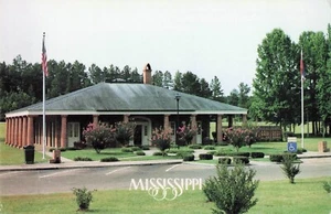 Mississippi Welcome Center Toomsuba, Miss. Vintage PC - Bild 1 von 2