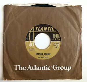 THE COASTERS - Charlie Brown/I'm A Hog For You- Vinyl 45rpm 13007 Oldies Series - Imagen 1 de 3