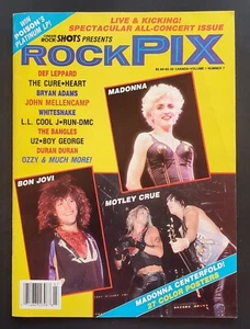 Cream Rock Pix Magazine Vol 1 No 7 Aug 1987 LL Cool J Beastie Boys Duran Duran - Picture 1 of 7