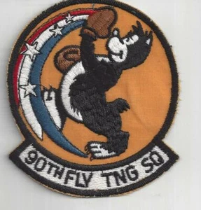 PATCH USAF 90TH FLYING TRAINING SQ FTS 4 3/4" - Bild 1 von 2