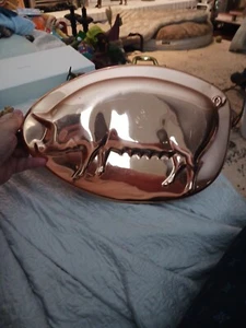 Copper Pig Hanging Decor Farmhouse Quality - Picture 1 of 7
