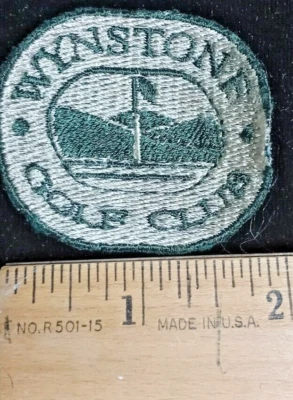 Parche de club de golf Wynstone de colección raro Foto 1 de 2