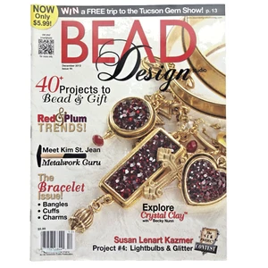 Bead Design Magazine Bracelet Issue Dec 2013 Jewelry Crystal Clay Metalwork - Picture 1 of 5