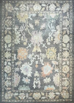 Excepcional Oushak - Alfombra turca vintage - Alfombra oriental tribal - 11 x 14 pies Foto 1 de 4