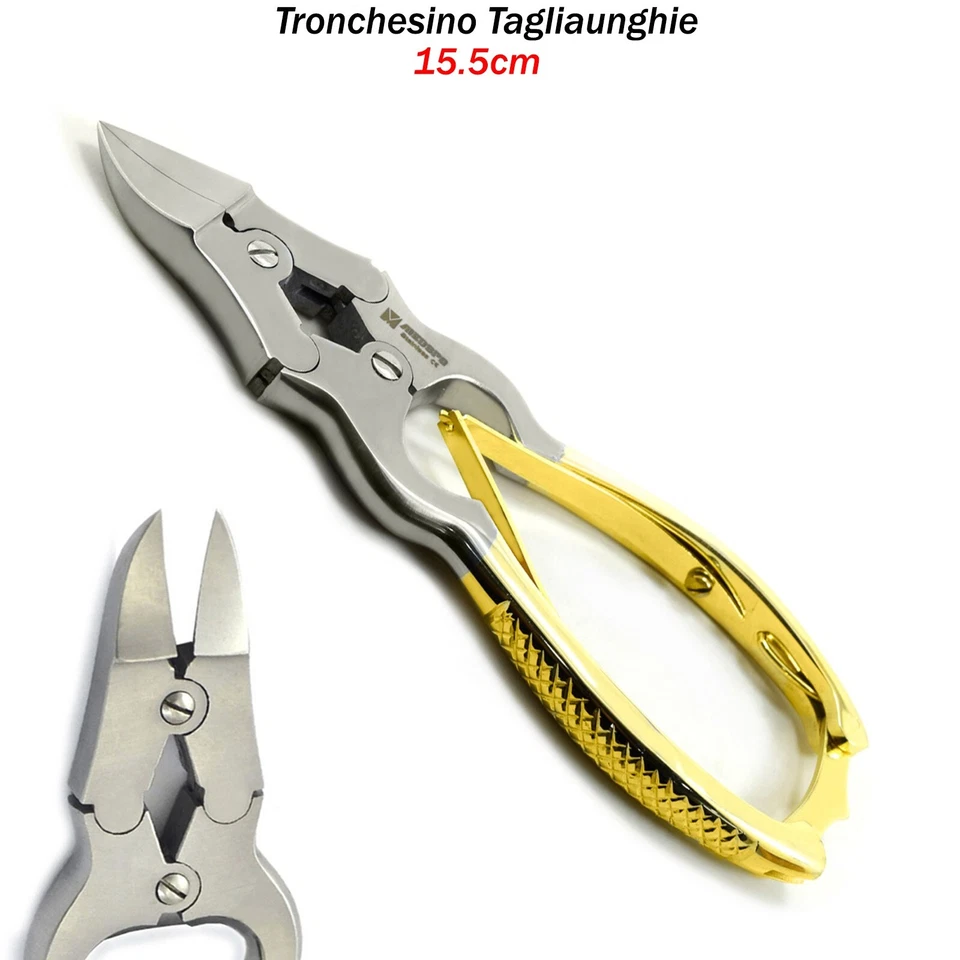 Tronchesino Tagliaunghie Unghie Dei Piedi Grosse Incarnite Pedicure per manicure - Immagine 1 di 4