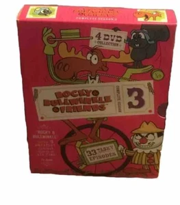 Rocky and Bullwinkle and Friends Complete Season 3 Region 1 USA Release - Picture 1 of 9