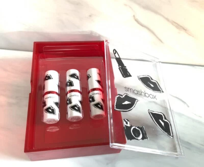 Smashbox Be Legendary Lipstick Trio Gift Set - 3 Full Size Lipsticks -New in Box - Image 1 of 4