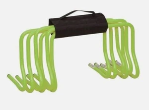 Set of 6 Agility Hurdle 9" with Carry Strap Football Speed & Agility Training UK - Picture 1 of 2