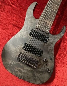 Ibanez Electric Guitar RG9PB-TGF Axe Design Lab Transparent Gray Flat 9-String - Picture 1 of 8